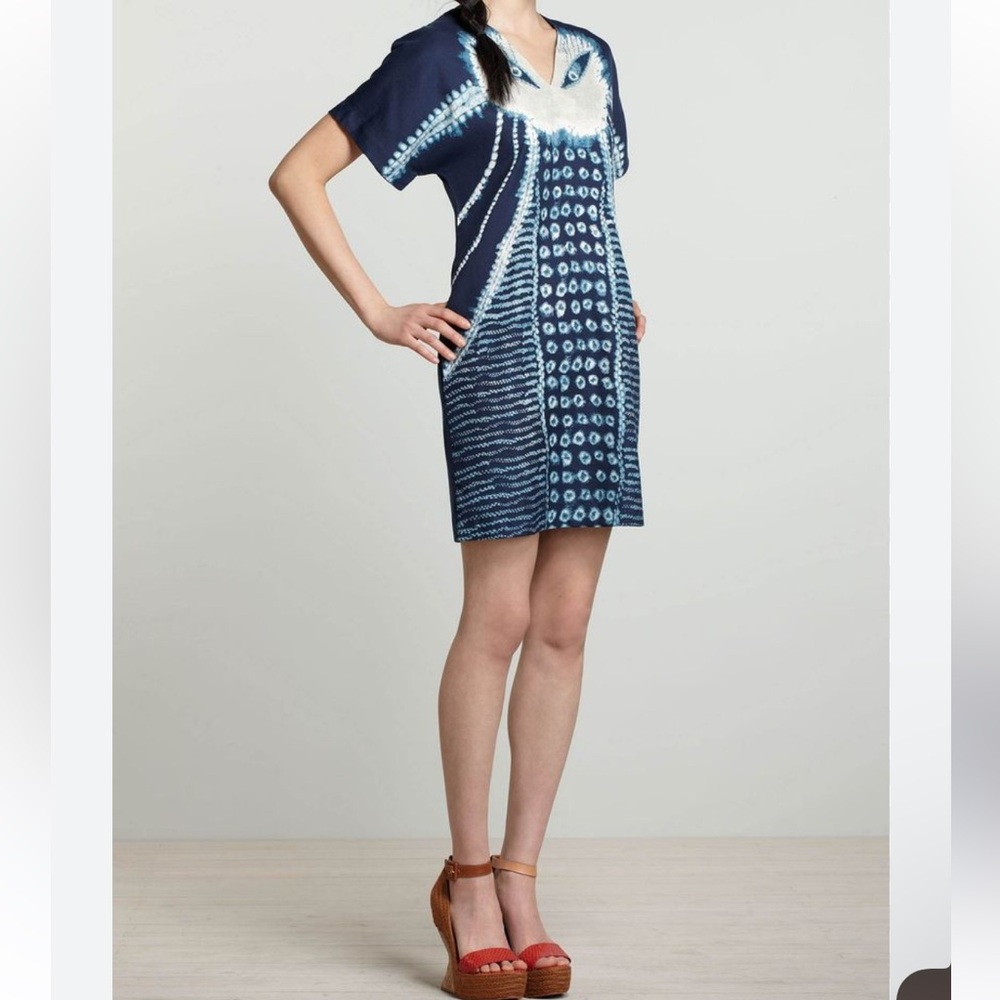 Anthropologie Zoologist by Charlotte Linton, Navy & White Owl Patterned Dress s8